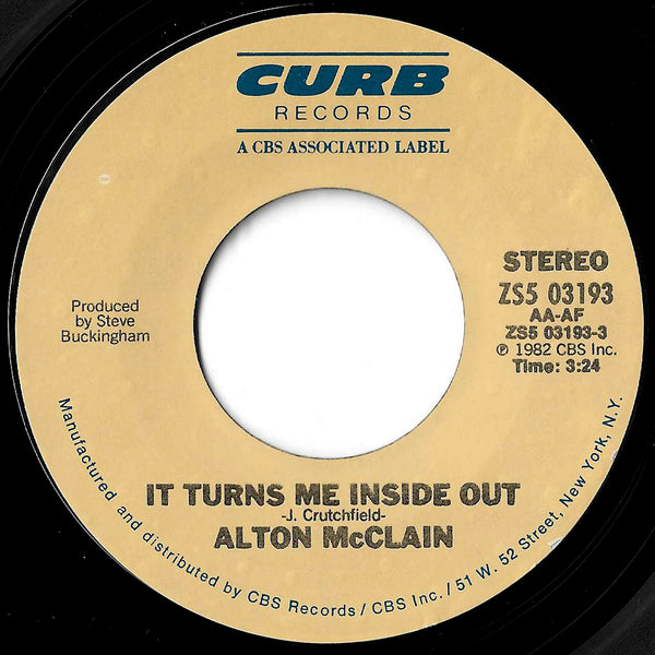 Alton McClain - It Turns Me Inside Out / We Can Live On Love