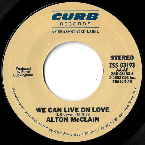Alton McClain - It Turns Me Inside Out / We Can Live On Love
