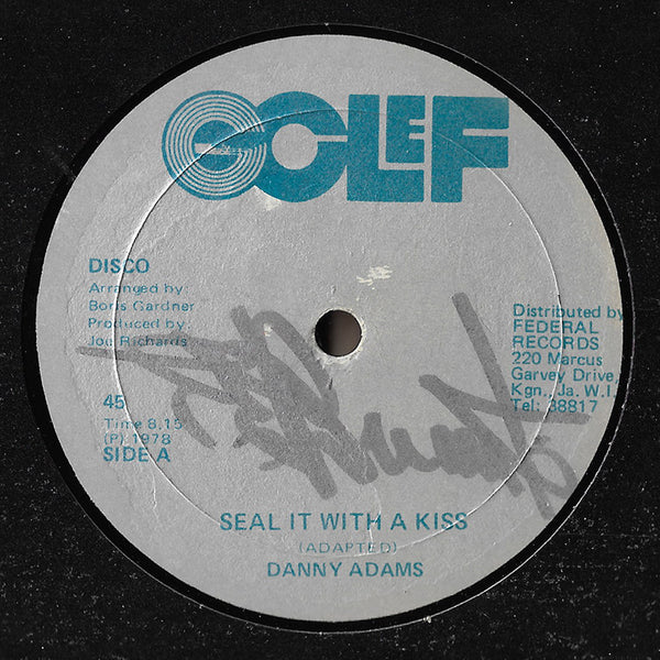 Danny Adams / Top Cat - Seal It With A Kiss / A Letter From The Board Of Education