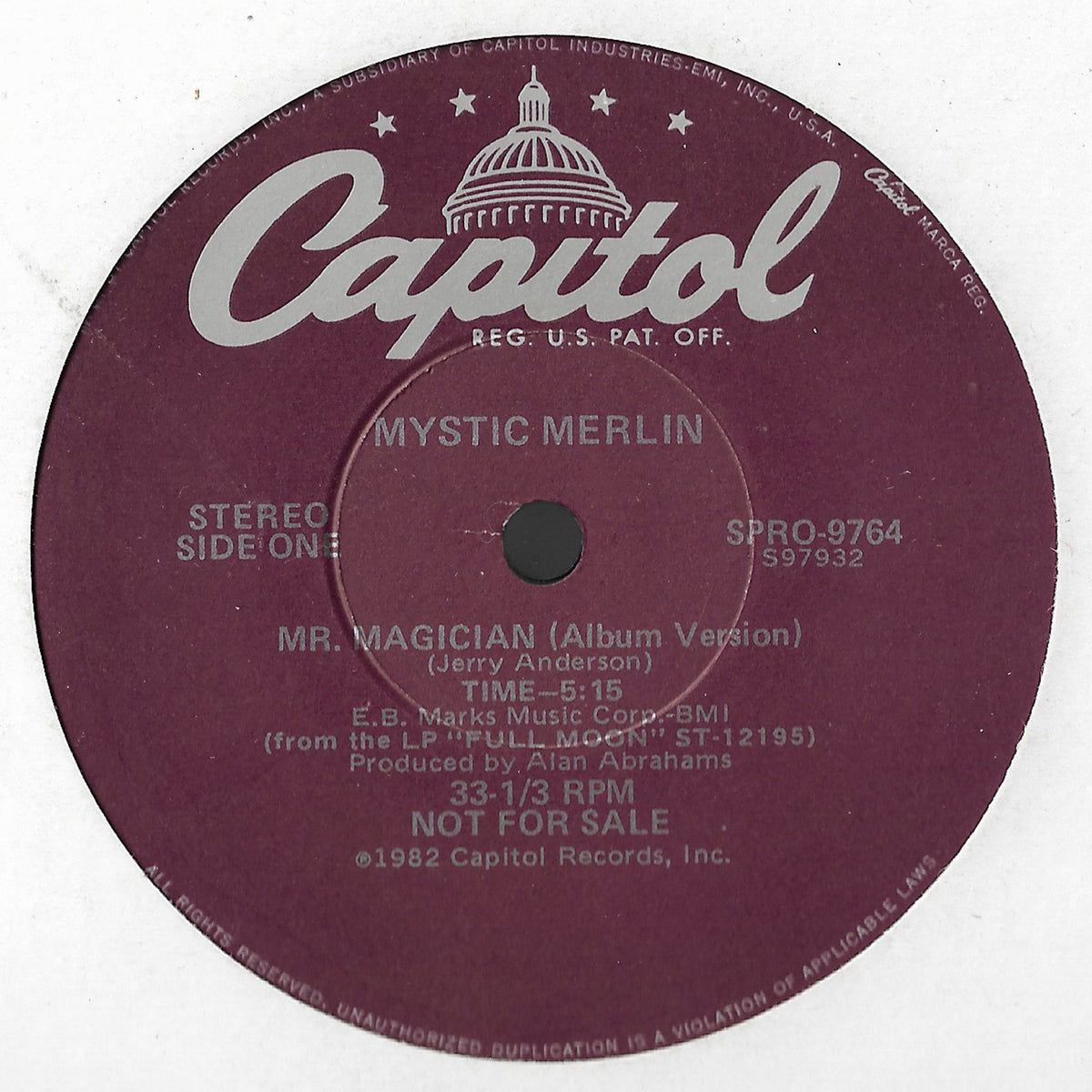 Mystic Merlin - Mr Magician – Invisible City Editions