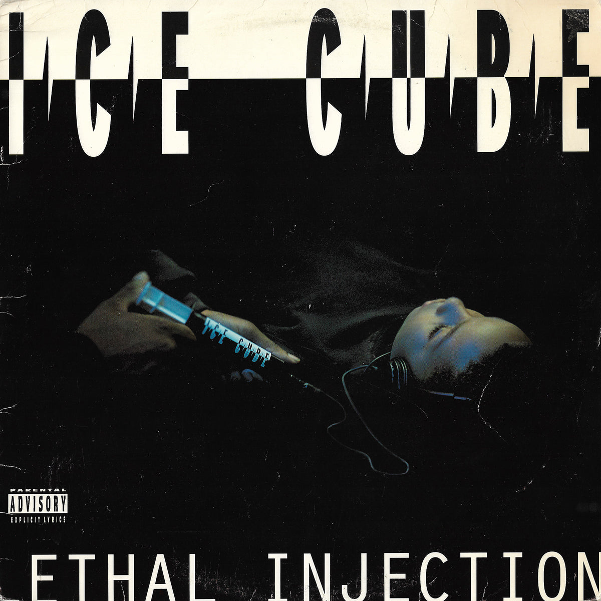 USオリジナル ICE CUBE LETHAL NWA G-RAP GANG Ice Cube - Lethal Injection – Invisible City Editions