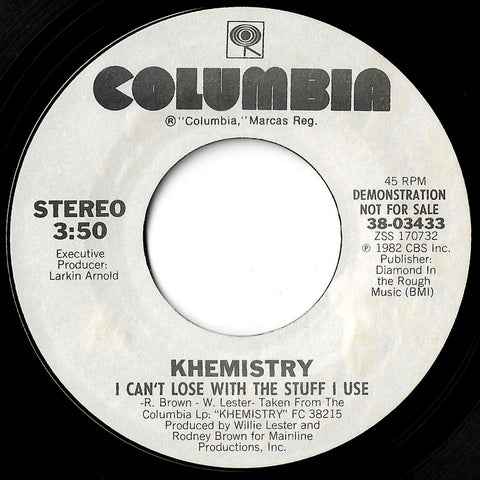 Khemistry - I Can't Lose With The Stuff I Use