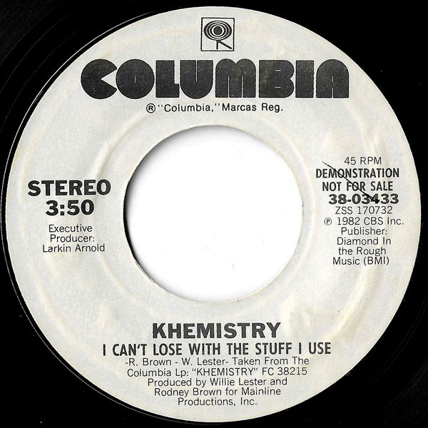 Khemistry - I Can't Lose With The Stuff I Use