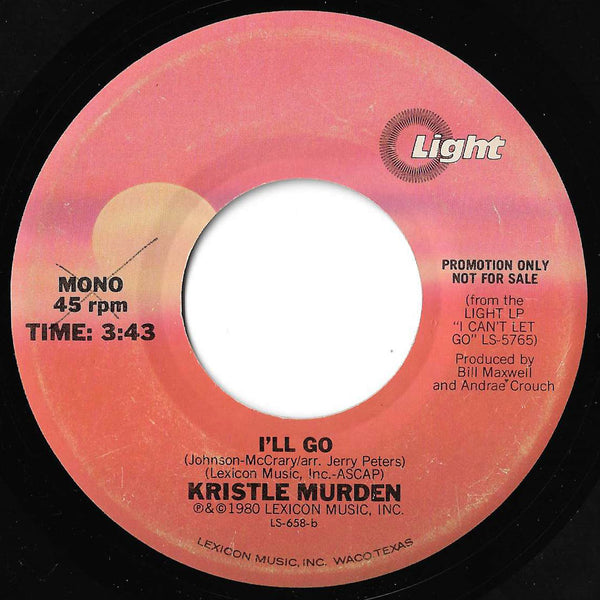Kristle Murden - I'll Go