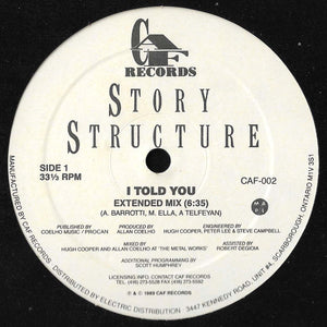 Story Structure - I Told You