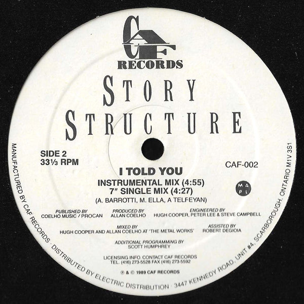 Story Structure - I Told You