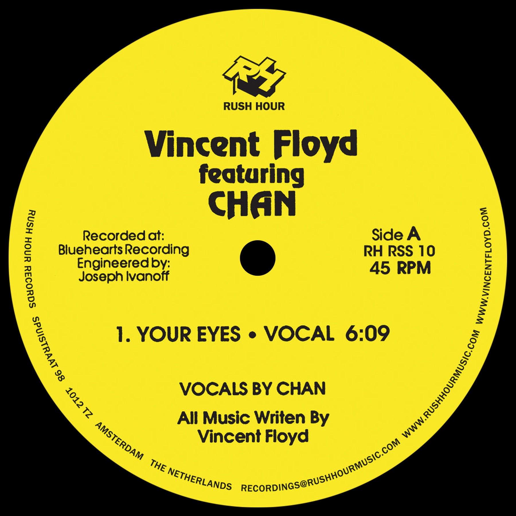 Vincent Floyd Featuring Chan - Your Eyes