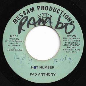 Pad Anthony - Hot Number