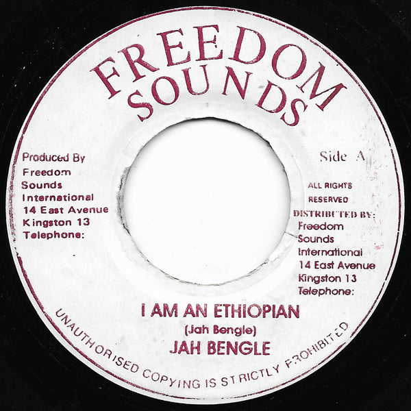 Jah Bengle - I Am An Ethiopian