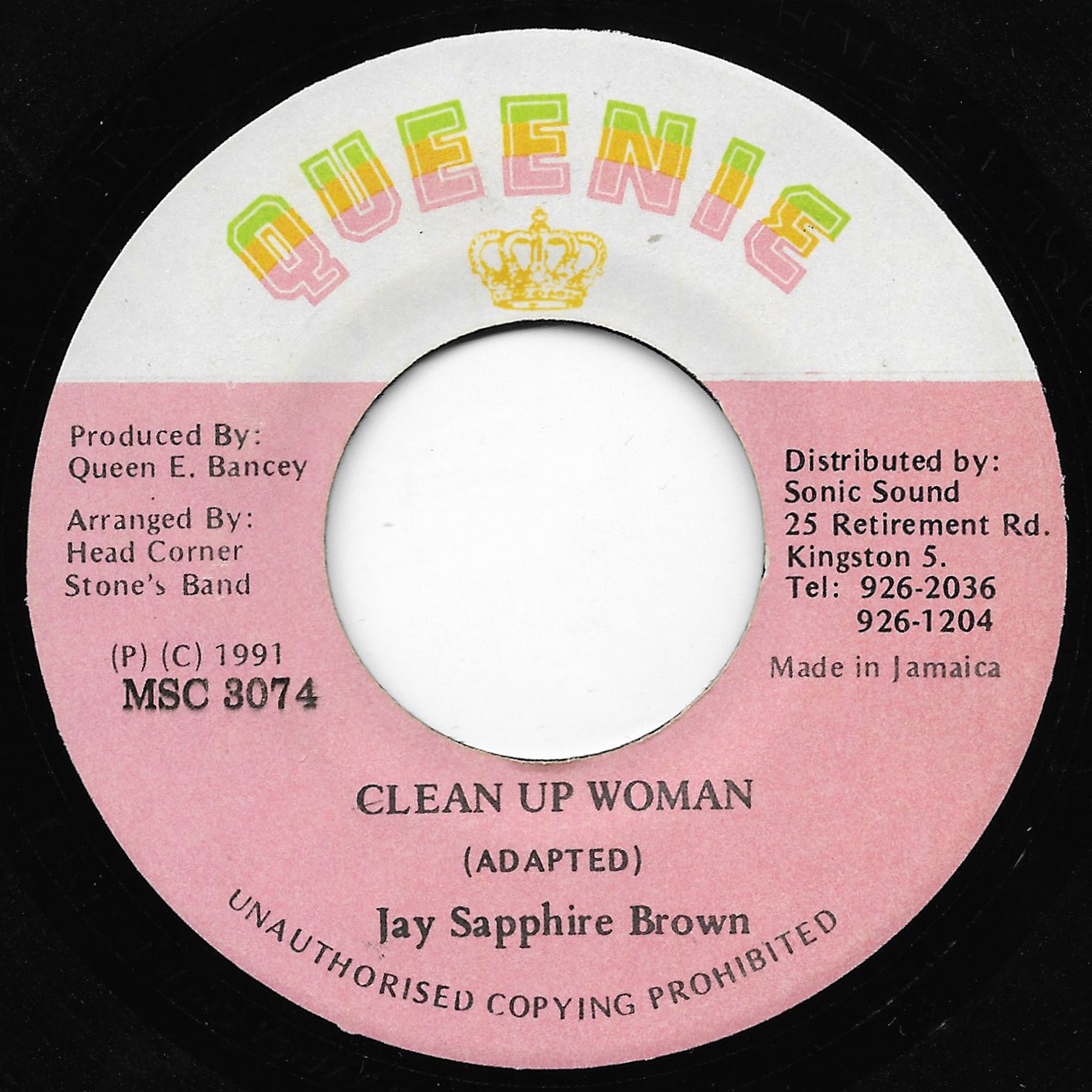 Jay Sapphire Brown - Clean Up Woman