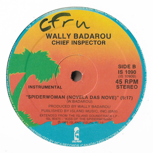 Wally Badarou - Chief Inspector / Spiderwoman (Novela Das Nove)