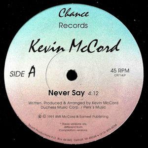 Kevin McCord - Never Say
