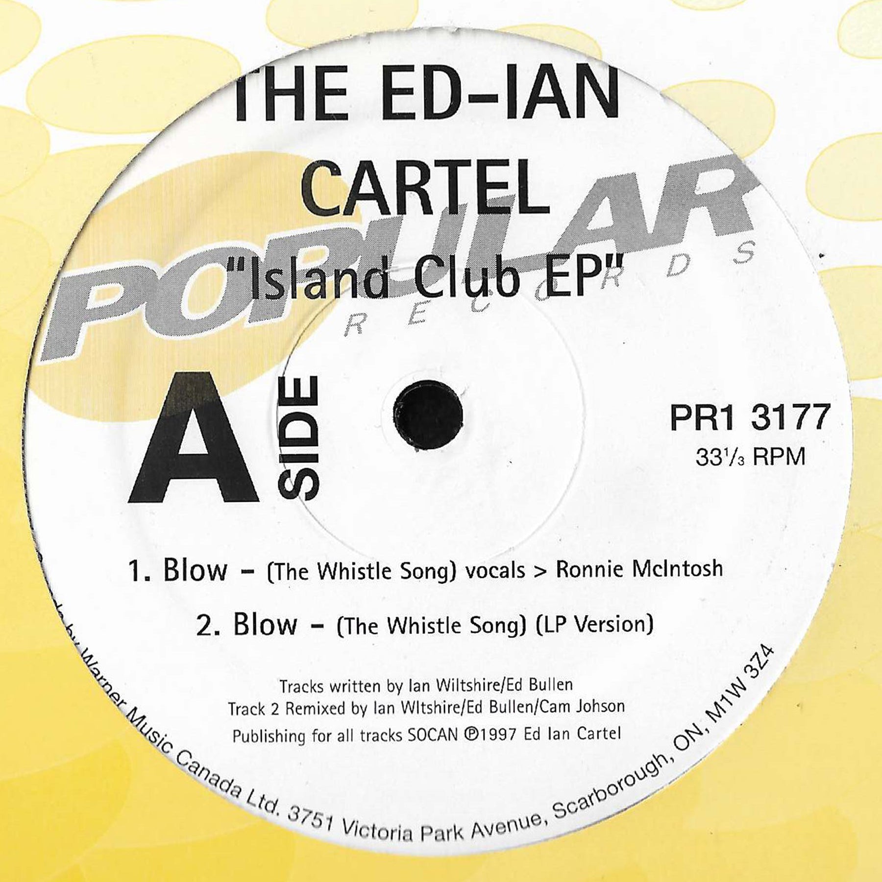 The Ed-Ian Cartel - Island Club EP