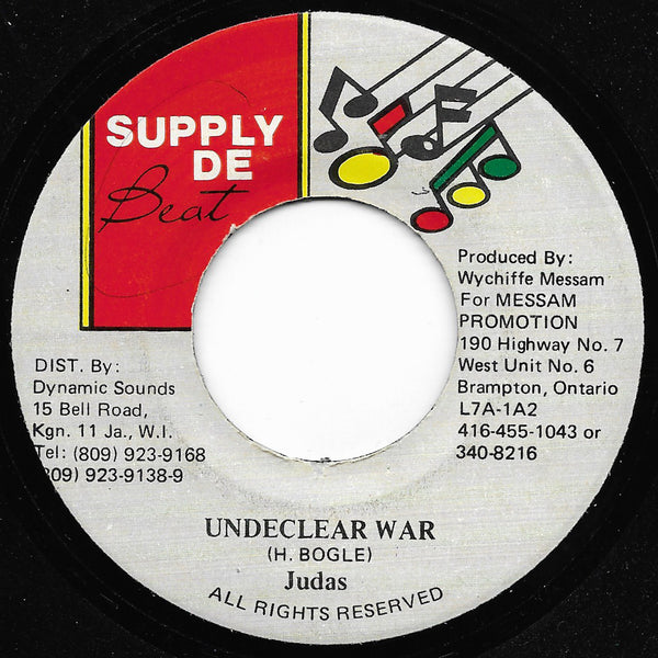 Judas - Undeclear War