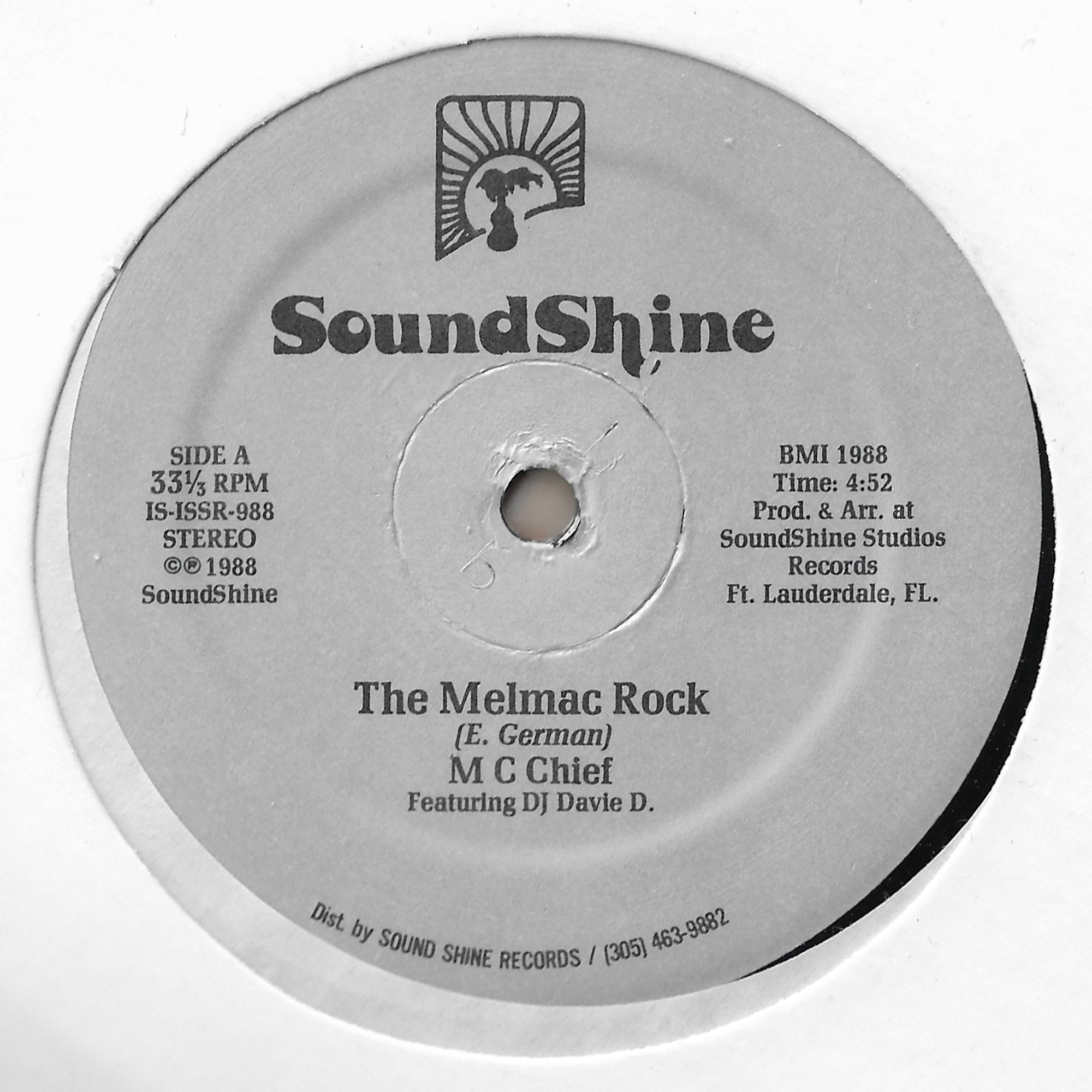 MC Chief Featuring DJ Davie D. - The Melmac Rock