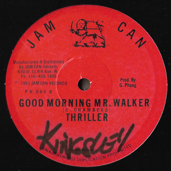 Barrington Levy / Thriller - Praise His Name / Good Morning Mr. Walker