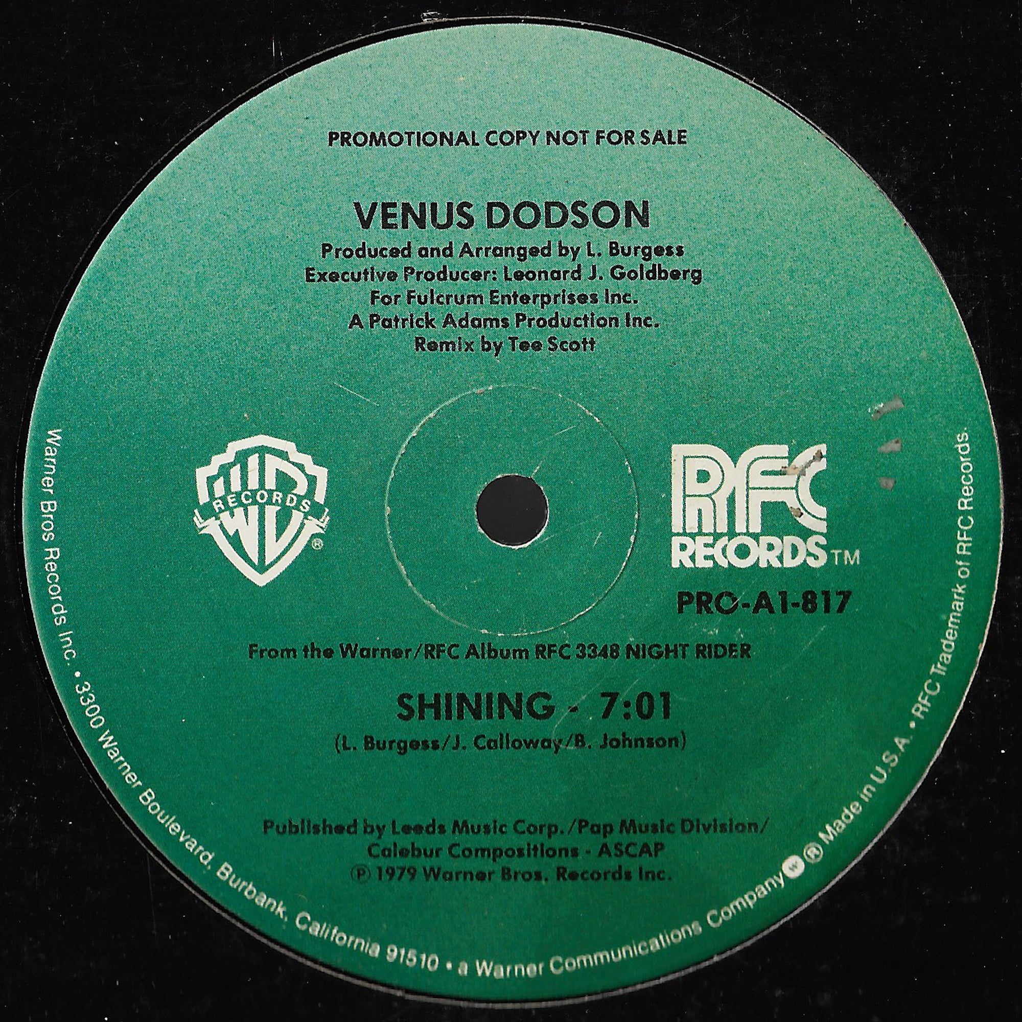 Venus Dodson - Shining / He Said, She Said