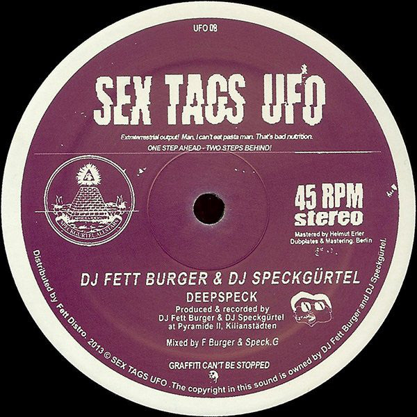 DJ Fett Burger & DJ Speckgürtel - Speckbass