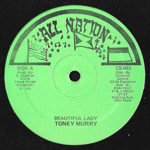 Toney Murry / Ranking Devon - Beautiful Lady / Pass The Chalice In A Circle