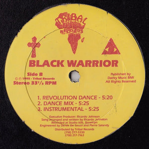 Black Warrior - Slave Man / Revolution Dance