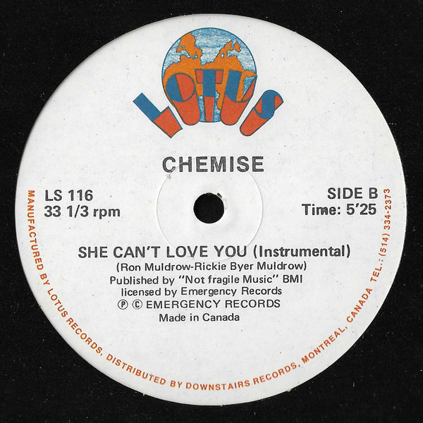 Chemise - She Can't Love You