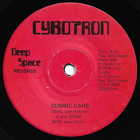 Cybotron - Cosmic Cars / The Line