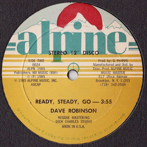 Dave Robinson - Ready, Steady, Go