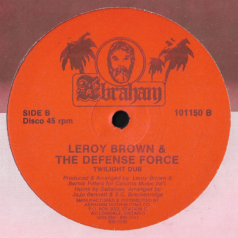 Leroy Brown - Feel Like Dancing (Medley) / Twilight Dub