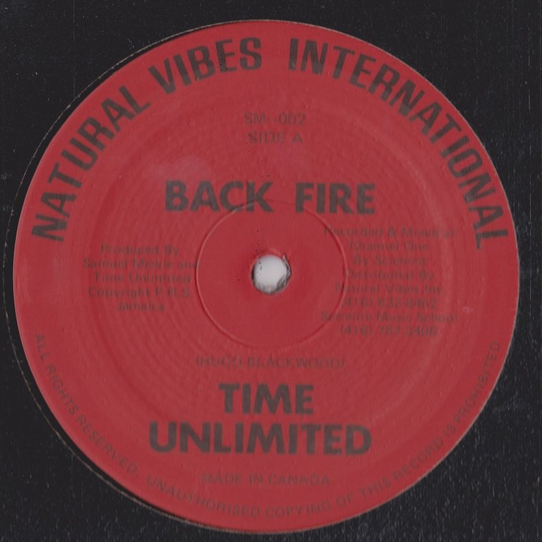 Time Unlimited / Samuel Mickle - Back Fire / Bubbling