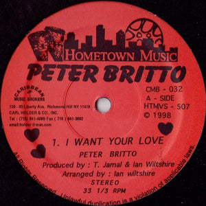 Peter Britto - I Want Your Love