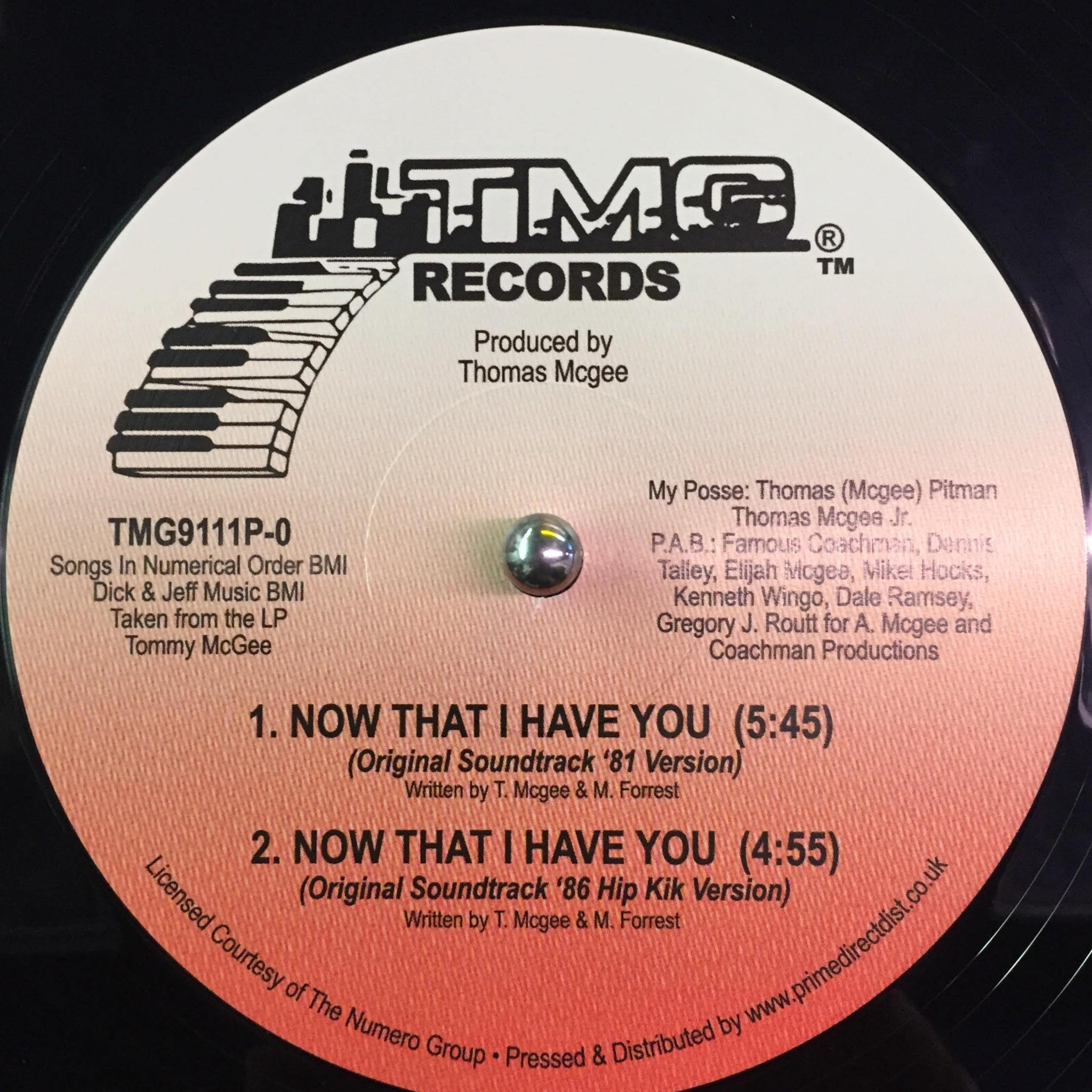 Tommy McGee - Now That I Have You