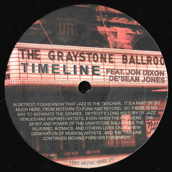 Timeline Feat. Jon Dixon & De'Sean Jones - Graystone Ballroom EP