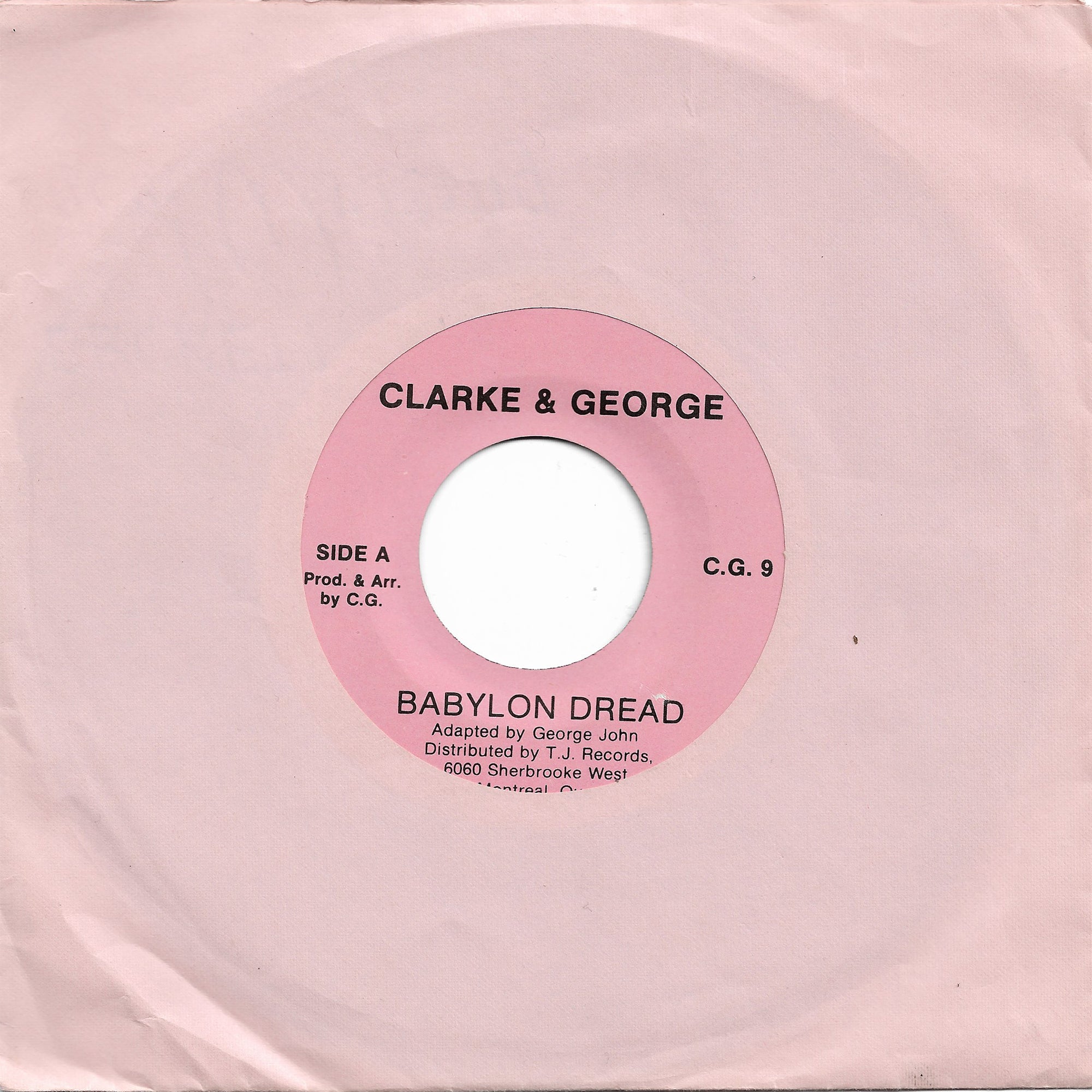Clarke & George - Babylon Dread / Mercy Mercy