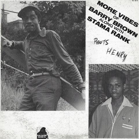 Barry Brown / Stama Rank - More Vibes Of Barry Brown Along With Stama Rank