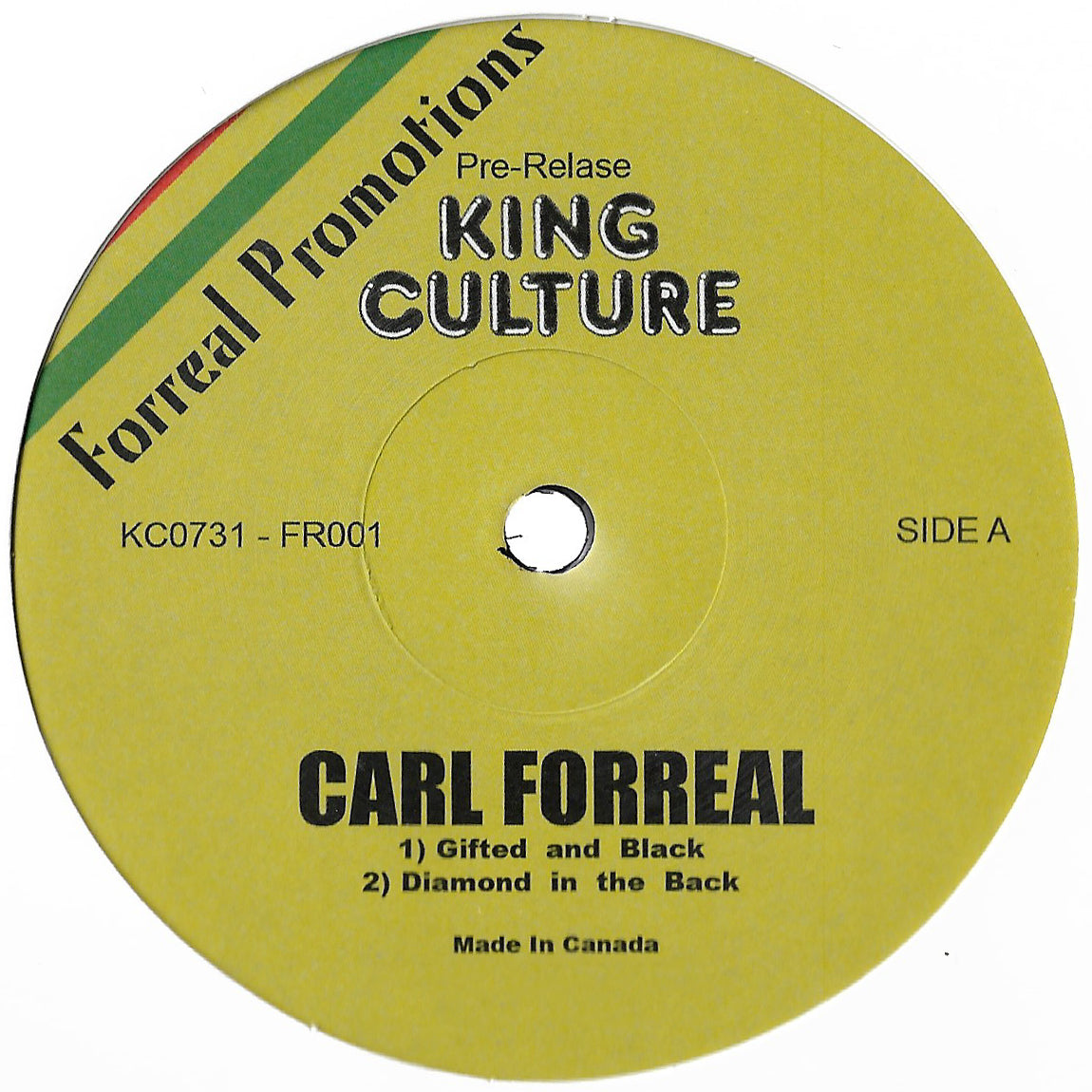 Carl Forreal - Pre-Release