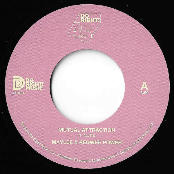 Maylee Todd & Pegwee Power - Mutual Attraction / Messages From The Stars