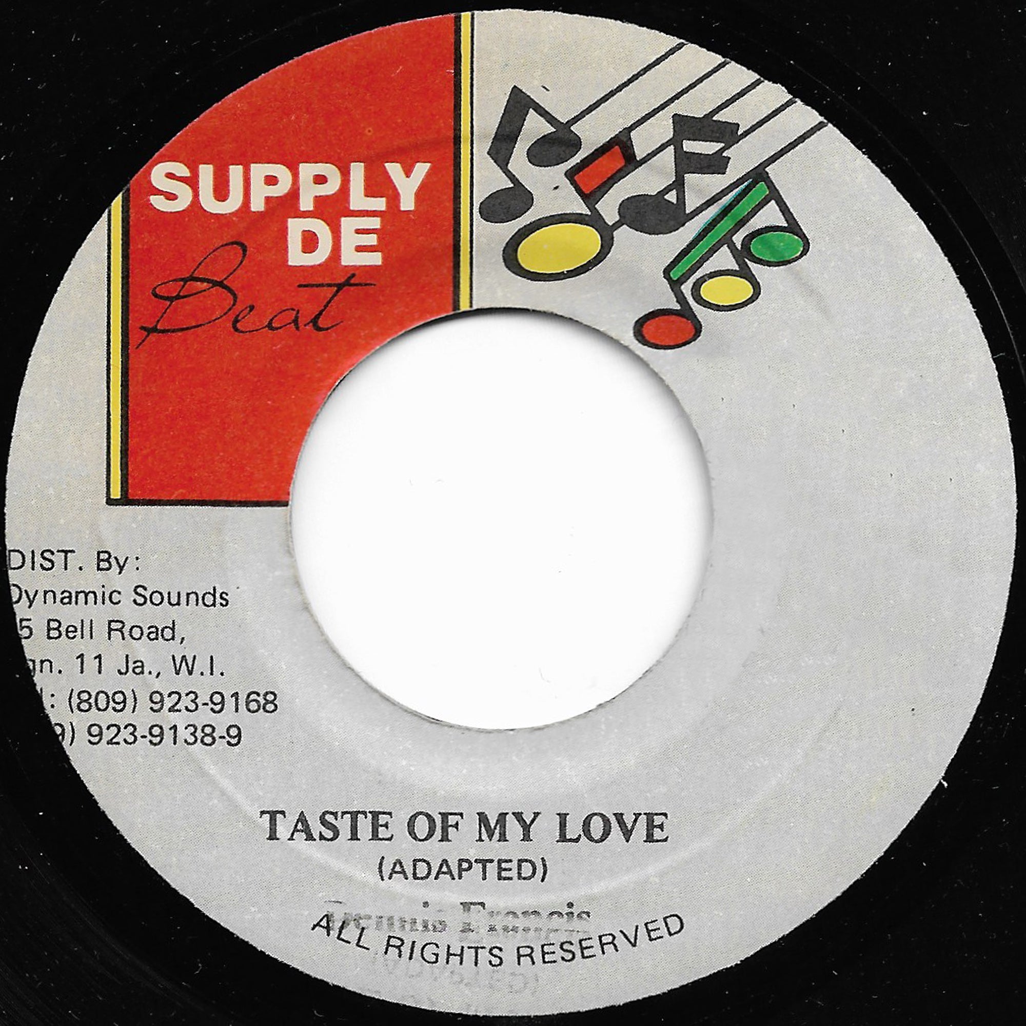 Dennis Francis - Taste Of My Love